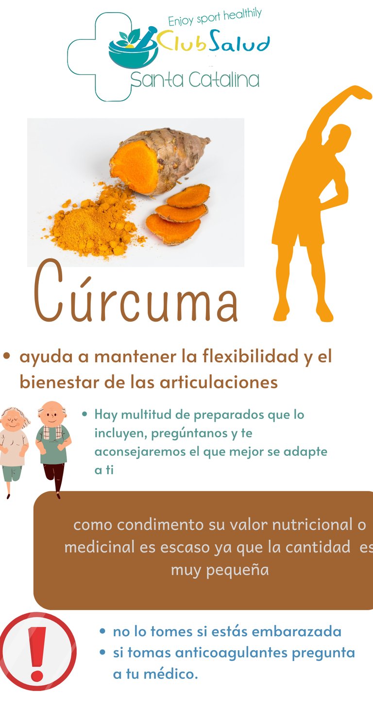 cúrcuma ayuda a mantener el bienestar de las articulaciones             
