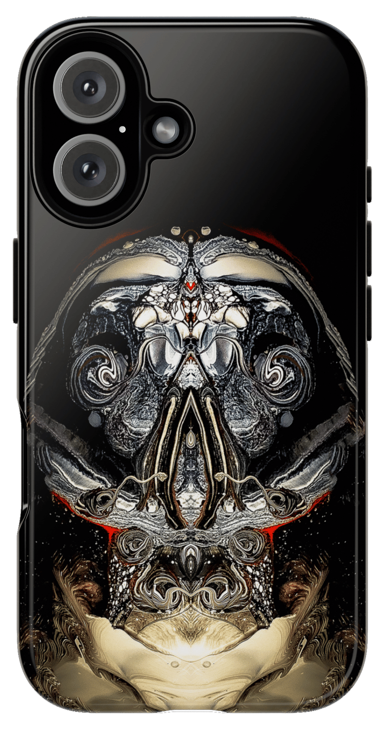 Abyss abstract art phone case from the Dream Carnival collection