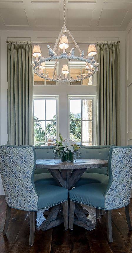 Custom French Pleated Drapery 1.5 widths each Fabricut Fabric