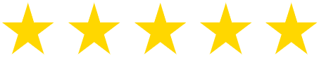 a group of five star shaped shapes