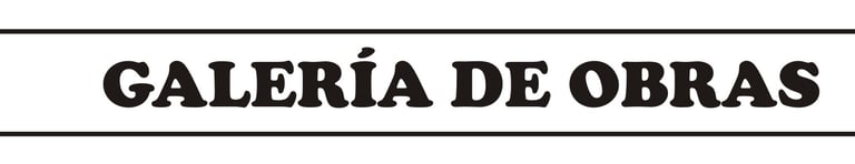 Separador de Hojas, "Galería de Obras".