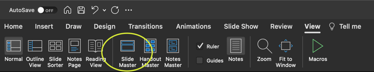 PowerPoint View Slide_Master