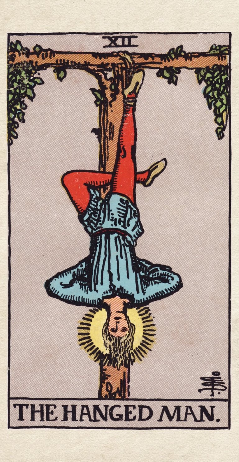 The Fool Meets The Hanged One: The Sacred Pause and the Alchemy of Surrender