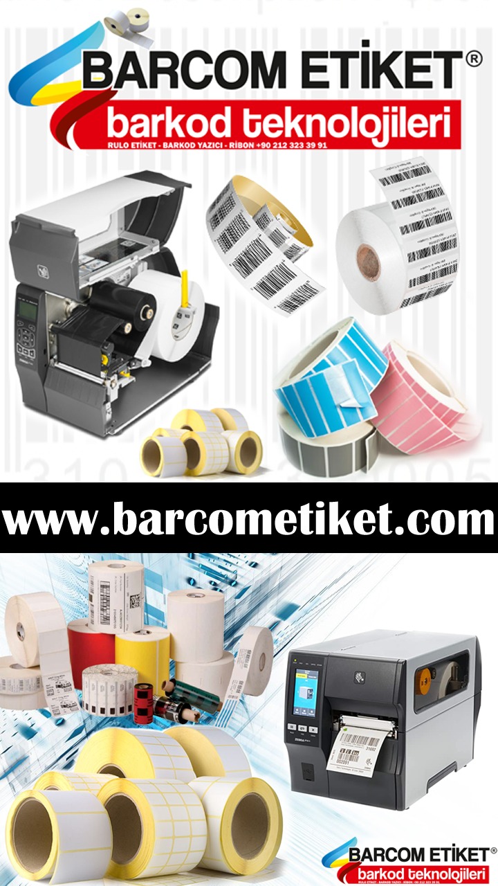 Baskılı ve Baskısız Termal Koli Etiketi