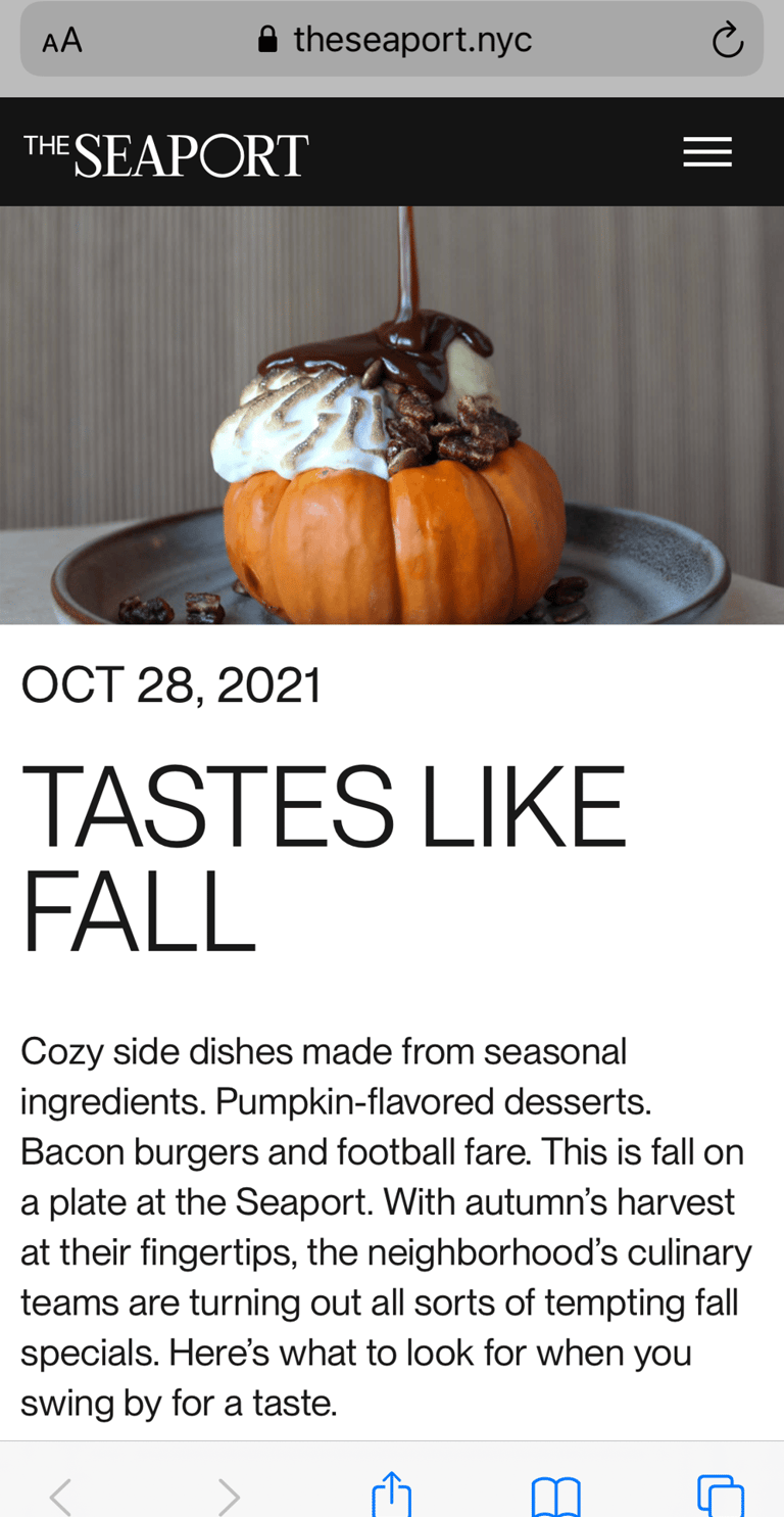 a pumpkin sundae by Paola Marocchi the first to create one like this
