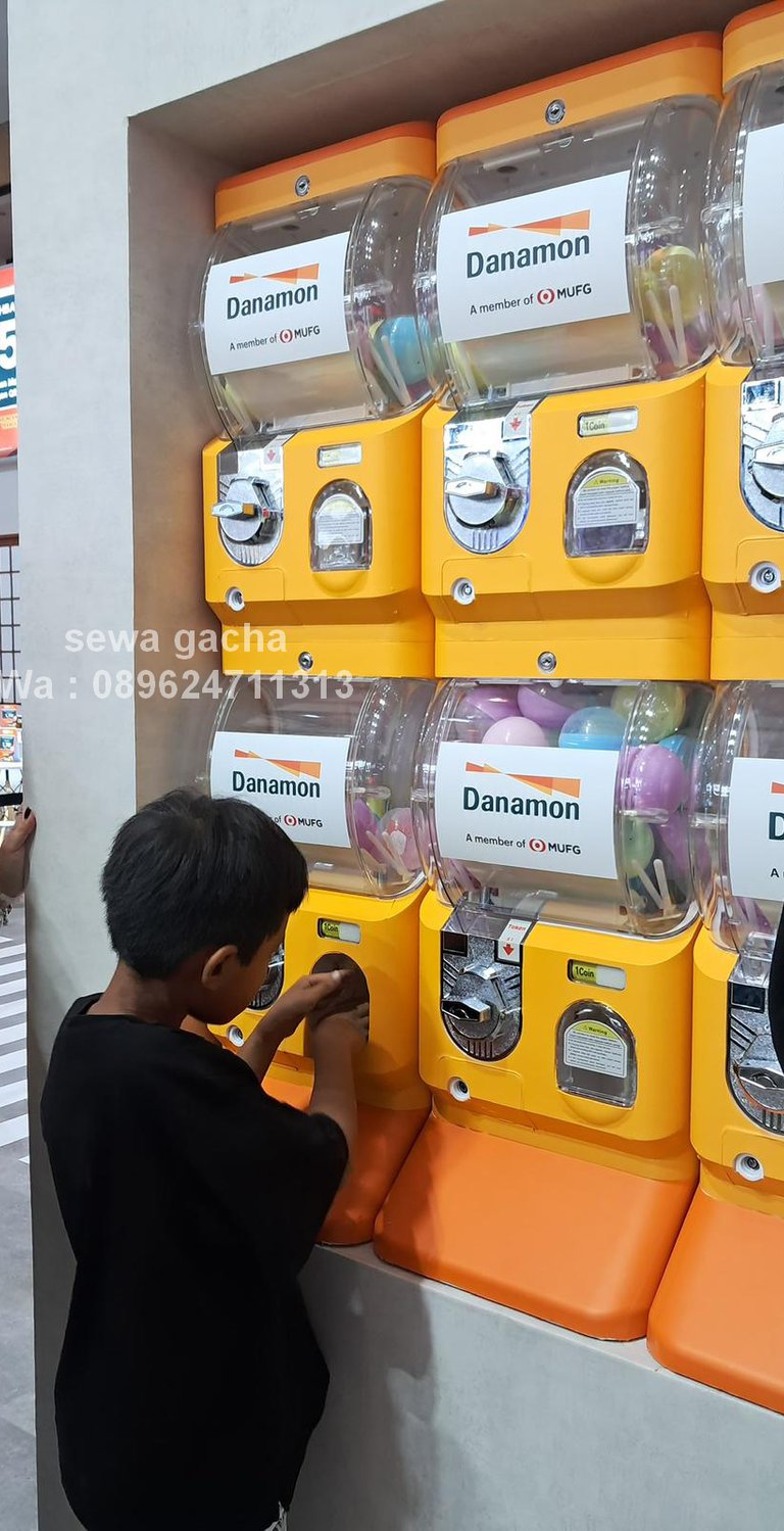 sewa mesin gacha gachapon jakarta