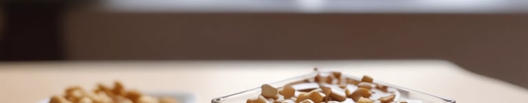 chocolate e creme com amendoim em um pote de vidro