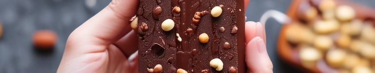 Picolé de Banana com Casquinha de Chocolate e Amendoim