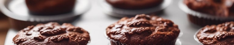 bolinhos de chocolate