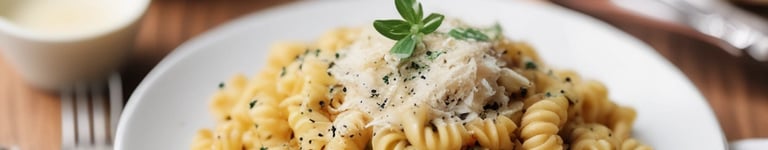 macarrão ao molho parmesão