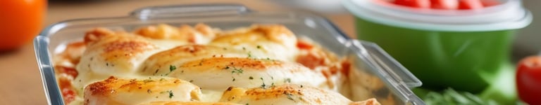 Peito de Frango Assado com Tomate e Queijo