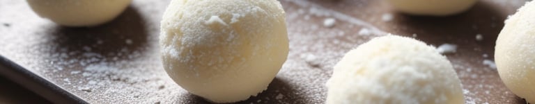 bolinhas de docinhos de leite em pó