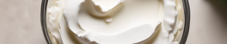 pote de requeijão cremoso