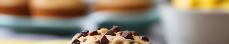 muffin de banana vegano