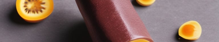 sacolé geladinho de maracujá com chocolate