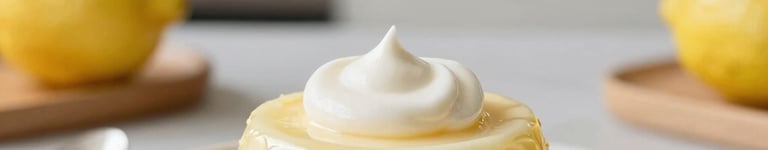 mousse de limão de corte