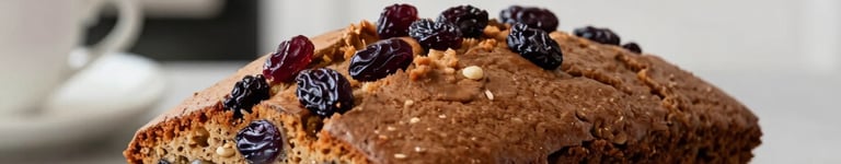 bolo sem açúcar e sem farinha com uva passa