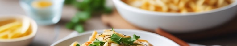 um prato de salpicão