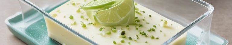 bombom de limão na travessa