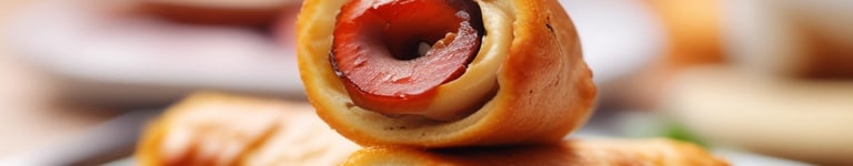 enroladinho de salsicha
