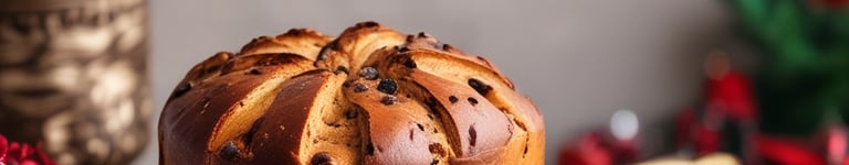 panetone de chocolate