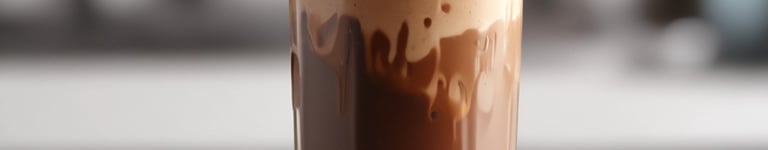 bebida cremosa de danette com ovomaltine