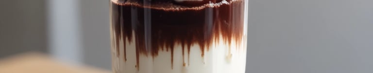 pavê de leite em pó e chocolate sem açúcar