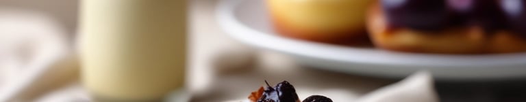 Manjar de Coco com Ameixa