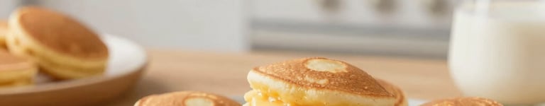 panquecas com massa de batata recheadas com queijo