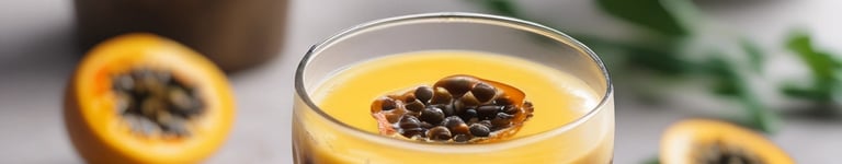 pavê de maracujá trufado