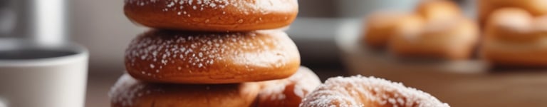 rosquinhas com açúcar