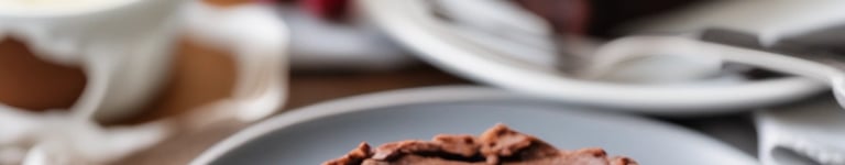 pedaço de um brownie