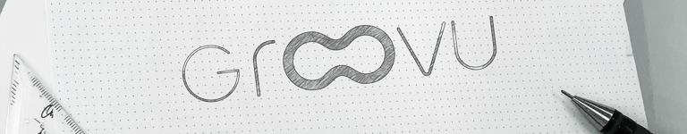 Finale Groovuskizzen für Branding