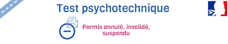 banderole titre test psychotechnique
