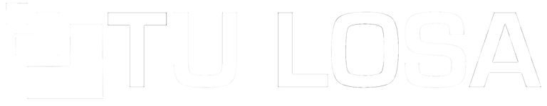 Tu Losa White Logo