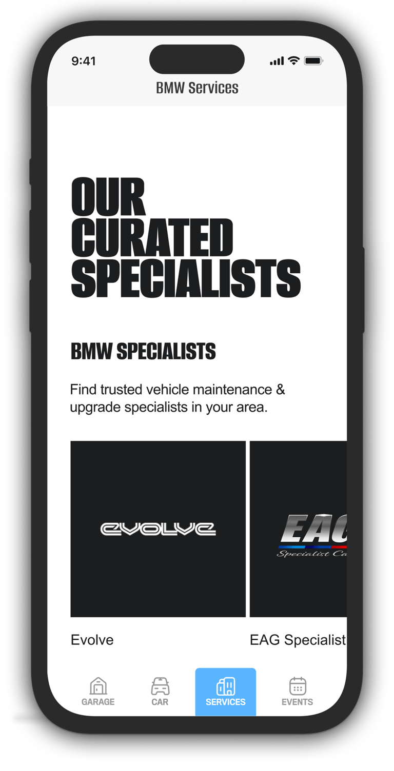 DRV247 Mobile app - Services