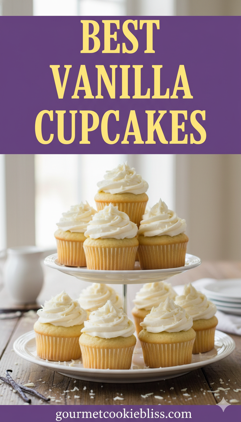 Best Vanilla Cupcakes