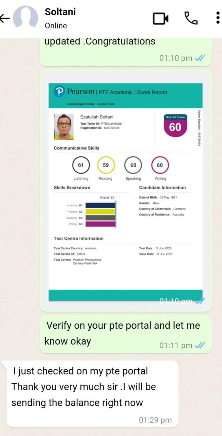 buy pte certificate without exams