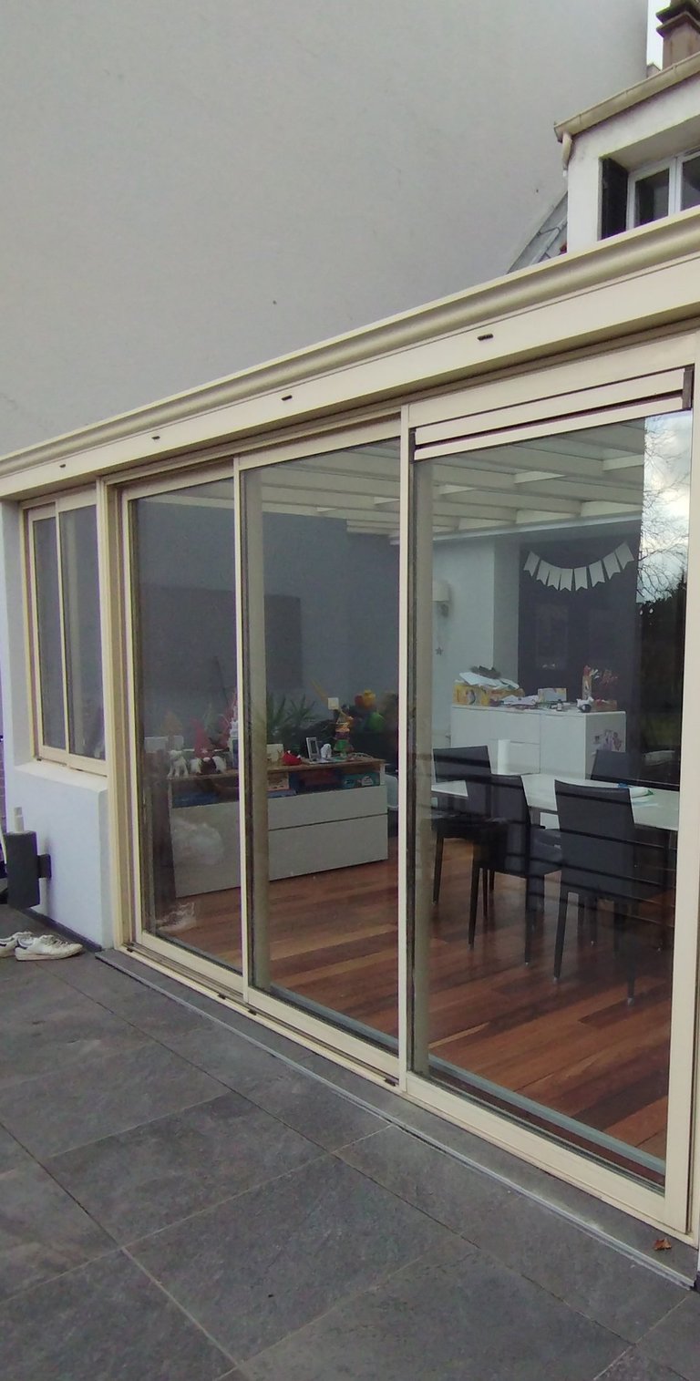 net opening relaquage veranda changement couleur veranda menuiseries metalique reparation
