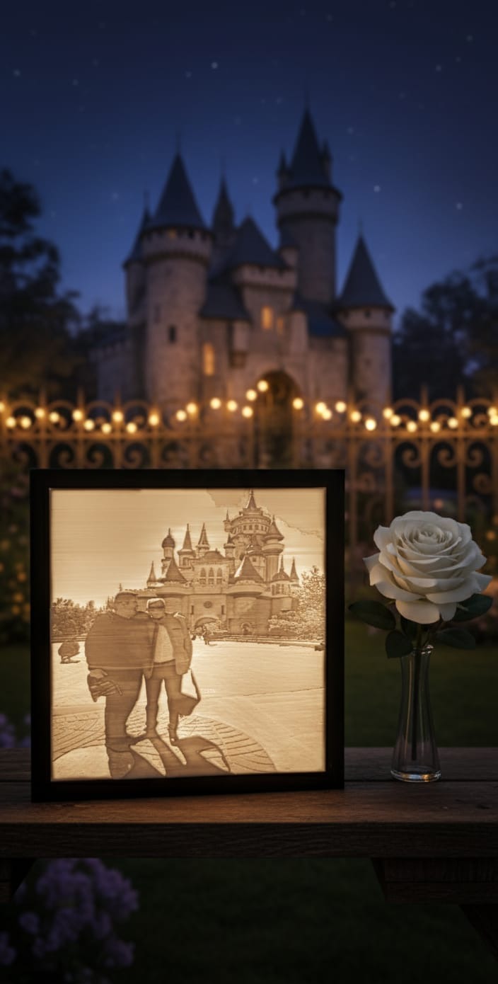 3D Lithophane, 3D Litofan Gece Lambası, Gece Lambası, Işık Kutusu, Lamba, Dekoratif