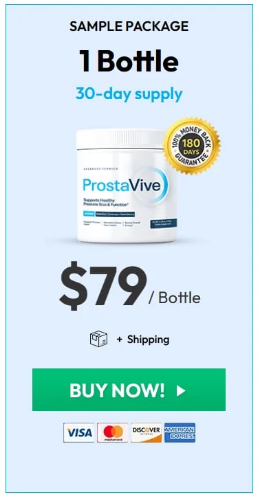 ProstaVive one bottle offier price