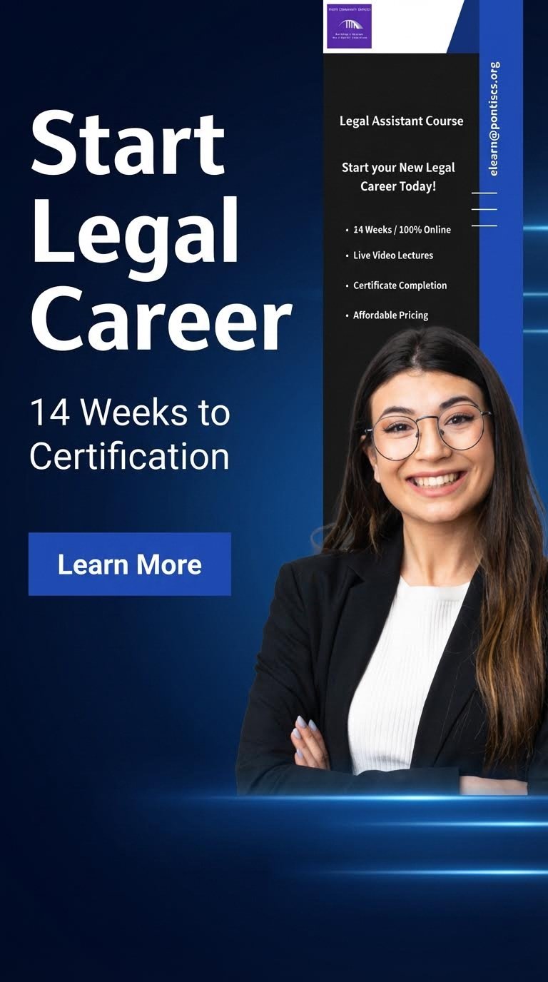 Legal Assistant Course Image