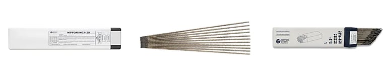 Foto de presentación de electrodos para soldar