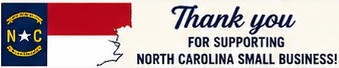 Thank you for Supporting NC Small Business