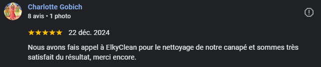 Avis 1 ElkyClean google