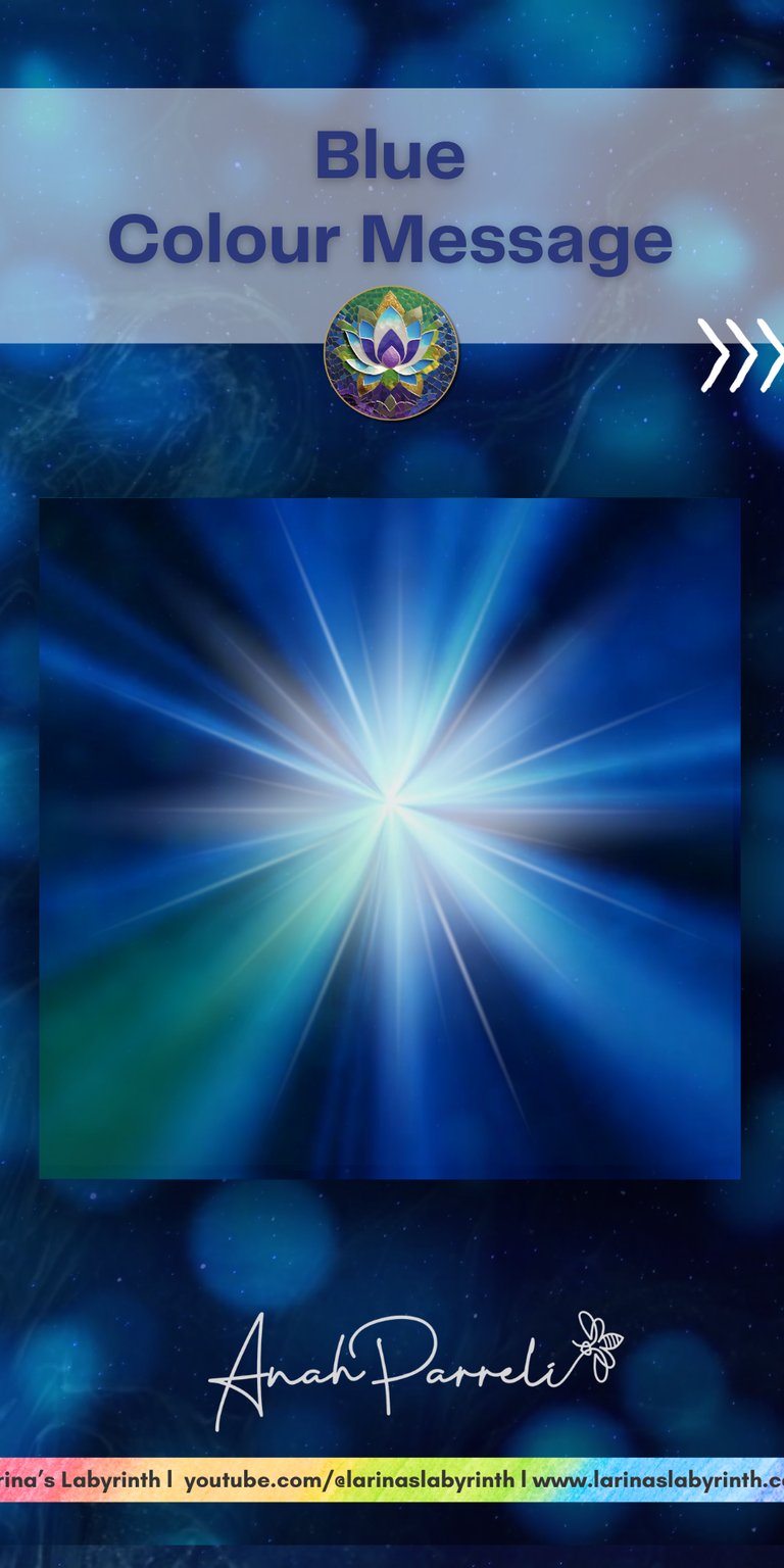 Colour Messenger: Power Of Blue. Colour Healing; color healing