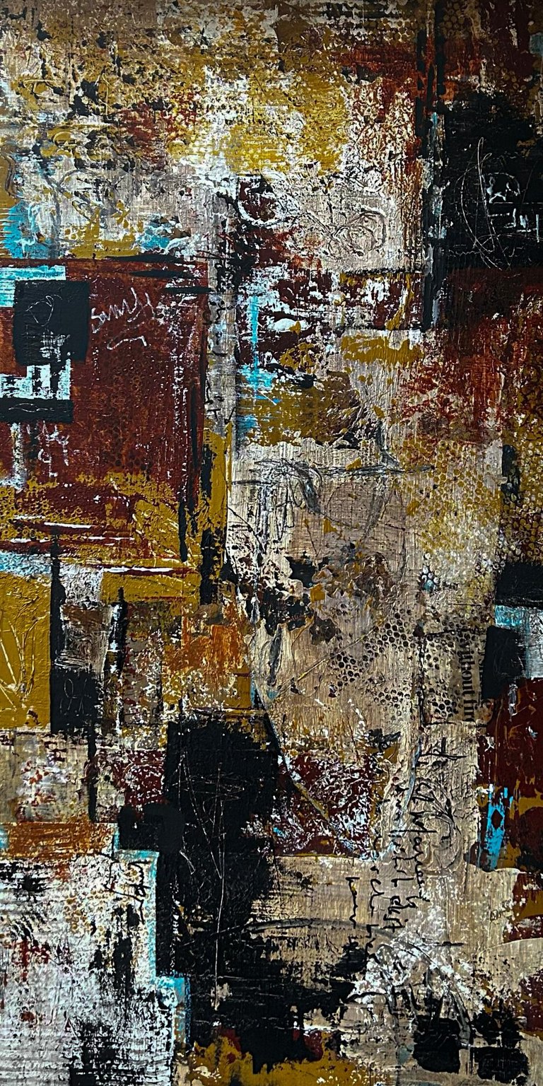 Abstract expressionism art paintings Sussex