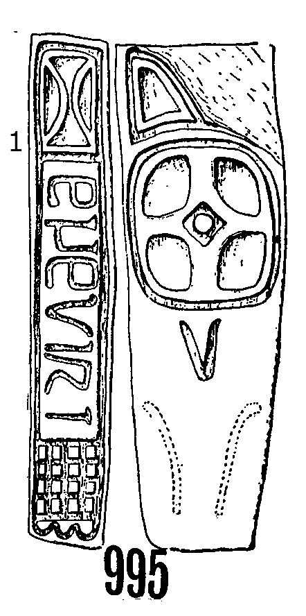 Tregaron Runestone 995  - County Cardigan, Wales