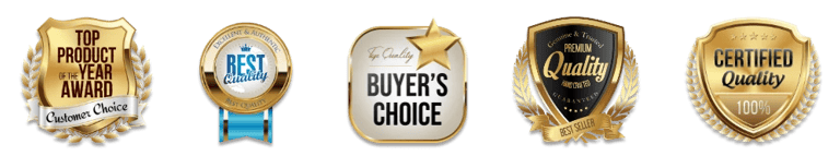 a variety of award plaques for best business award