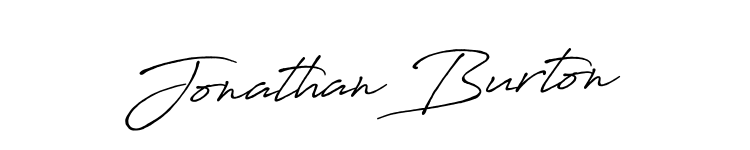 Jonathan Burton Signature